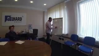 Aleksandr Filimonov Provides BelHard Sales Training in Belarus Day One