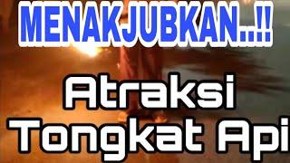 Atraksi tongkat api | pawai obor | Tahun Baru Islam 1442 H | ponpes Assalam