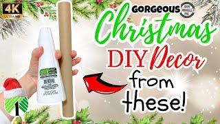 Dollar Tree Christmas DIYS using unusual items from Dollar Tree! Dollar Tree hacks