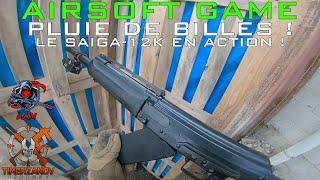 Airsoft Game #25 PLUIE DE BILLES ! LE SAIGA-12K TOKYO MARUI EN ACTION ! (CQB DE LA LAM) [FR]