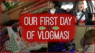 Our First Day of Vlogmas | Holly Vlogs
