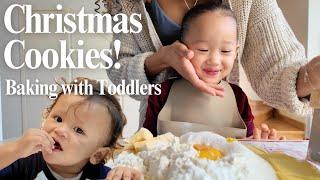 Baking Christmas Cookies with My 2-Year-Old | Festive Family Fun in Korea