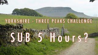 Yorkshire Three Peaks Challenge - Can I go SUB 5 hours?