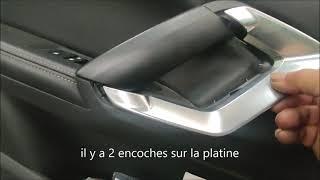 Comment démonter le panneau de porte de 308 Peugeot