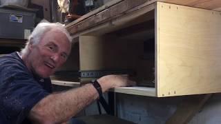 Adding drawers under a workbench