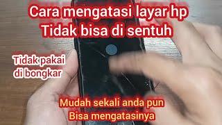 how to deal with the cellphone screen cannot be touched