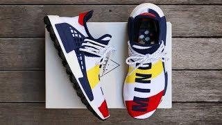 BBC x ADIDAS PHARRELL HUMAN RACE NMD "HEART/MIND" | unboxing - overview & on-feet!!