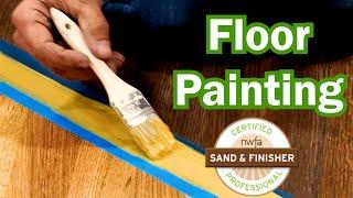 Decorative Painting On Hardwood Floors with Lenny Hall | City Floor Supply | NWFA