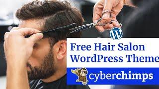 Free Hair Salon WordPress Theme: Launch Your Barber Shop WordPress Website Today