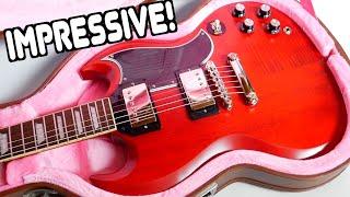 Epi's New "Custom Shop" SG | 2021 Epiphone 1961 Les Paul SG Standard - Aged 60s Cherry Review + Demo