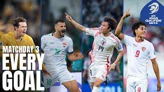 Marhoon's incredible free-kick and more | Every Goal – Matchday 3 | AFC Asian Qualifiers™ Road to 26