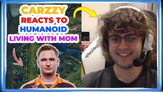 VIT Carzzy Reacts to FNC HUMANOID Living With His MOM 