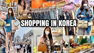 SHOPPING IN KOREA  LV, FENDI + VINTAGE LUXURY SHOPPING! Hongdae, Bukchon, Gangnam - part 2