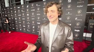 Josh Whitehouse ('Daisy Jones and the Six') Emmys 2023 nominees reception red carpet interview