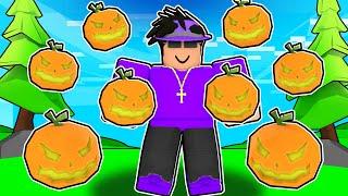 FLAMIN PUMPKINS Only Challenge! (Roblox Bedwars)