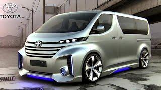 All New 2025 Toyota HiAce Luxury - The Pinnacle of Modern Van Design