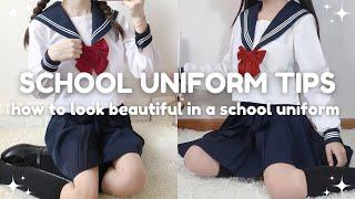 how to really look good in a school uniform  slay your school uniform tips