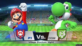 Mario Sports Superstars - Team Mario Vs. Team Yoshi