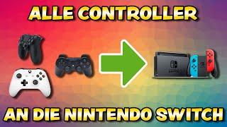  Jeden Controller an die Nintendo Switch anschließen ️ / Mit PS4 Controller an der Switch spielen