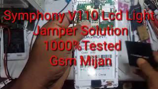 SYMPHONY V110 Lcd Light line Jamper Solution