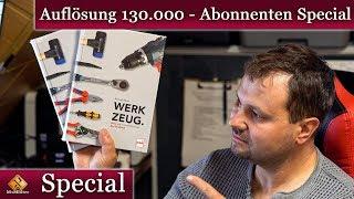 Auflösung des Giveaways "Werkzeug - alles was man wissen muss" M1Molter 130.000   Abonnenten Special