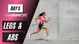 Legs & Abs Workout: 6 Week Warrior Cut - Day 5 | Lady Warrior