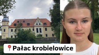 VLOG. Pałac Krobielowice, jemy rybę nad jeziorem