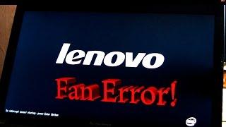 Ноутбук Lenovo - FAN ERROR!