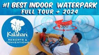 Kalahari Water Park Poconos FULL TOUR 2024