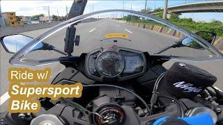 Ride on A SuperSport Bike | Ninja ZX-6R Road Test