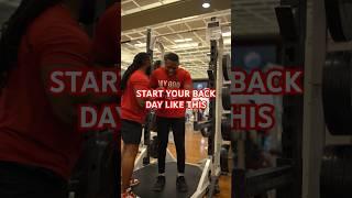 Let’s start a back workout #fitness #backworkout #lifetips #atlanta #gymworkout