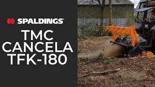 TMC Cancela TFK-180 Forestry Mulcher with Hydraulic Push Frame