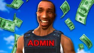 Buying HEAD Admin on a Pay-To-Win GTA Server