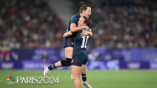 U.S. women's rugby advances to first Olympic semifinal appearance | Paris Olympics | NBC Sports