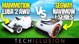The TWO BEST ROBOTIC MOWER with GPS in 2024?! - Segway Navimow vs Mammotion Luba 2 AWD comparison