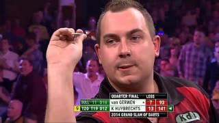 Top 5 9 dart finishes of all time