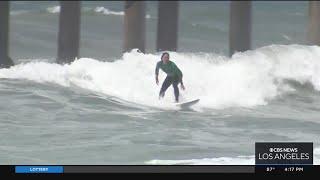 Vans US Open of Surfing continues in Huntington Beach with 8-foot waves