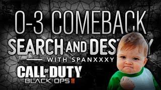 Spanxxxy - Black Ops 2 S&D : 21-3 on Vertigo || 0-3 Comeback