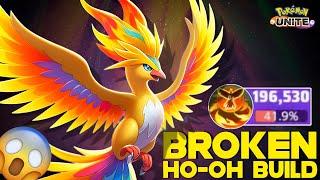 23 KILLS !!! HO-OH LOOKS INSANELY BROKEN WITH THIS BUILD  | POKEMON UNITE