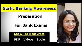 Static Banking Awareness Preparation For Bank Exams !