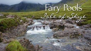 Isle of Skye - Fairy Pools Drone Footage