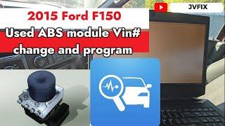 How to program used ABS module on 2015 Ford F150 using Forscan