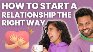 How to START a RELATIONSHIP the Right Way: Jay Shetty and Wife Radhi Devlukia Share Their ADVICE ️