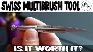 Swiss CDC Multibrush Tool - How to use it. (Fly Tying Tool Review)