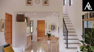 Dreamy Loft-Type Tiny House Design Idea (4x8 Meters Only)