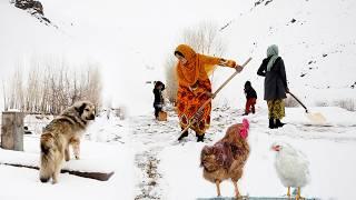 Family Cooking in -63°C Snow | Life in Afghanistan’s Coldest Village