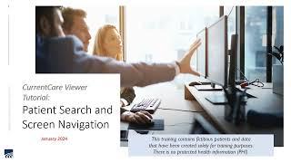 Viewer Tutorial   Patient Search and Screen Navigation January 2024