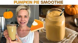 Pumpkin Spice Smoothie Recipe // Vegan & Dairy-Free