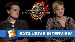 Catching Fire Exclusive Cast Interview - Jennifer Lawrence | Celebrity Interviews | FandangoMovies