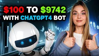 BINARY OPTIONS TRADING BOT | How to use ChatGPT4 bot on Quotex (Profit $9642)